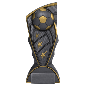 Graphite Soccer Resin Trophy