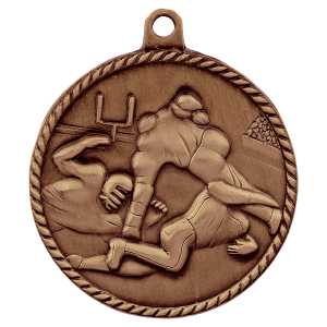 Football High Relief Medal - JDS