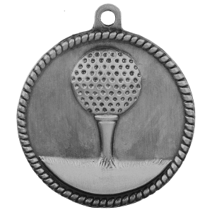 Golf High Relief Medal - JDS