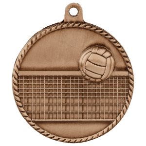 Volleyball High Relief Medal - JDS