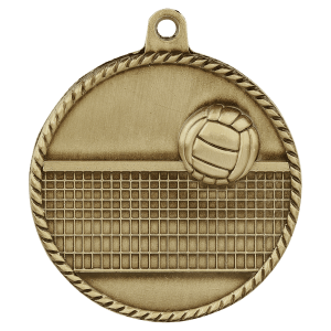 Volleyball High Relief Medal - JDS