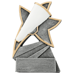 Jazz Star Cheer Resin Trophy