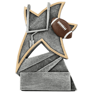 Jazz Star Football Resin Trophy