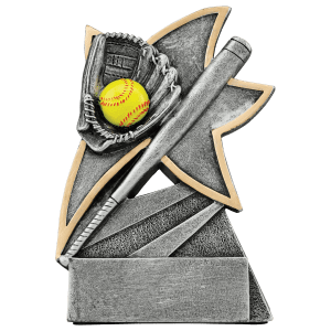 Jazz Star Softball Resin Trophy