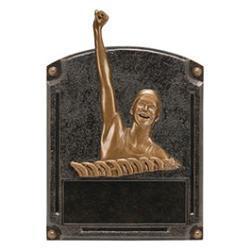 Legends Of Fame Swimming Female Resin Trophy