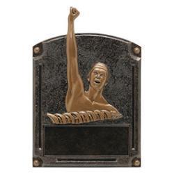 Legends Of Fame Swimming Male Resin Trophy