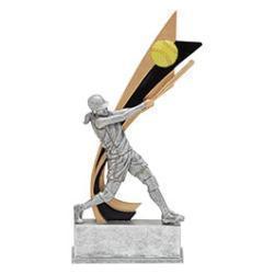 Live Action Softball Resin Trophy