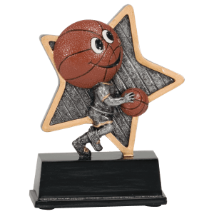 Little Pal Basketball Resin Trophy
