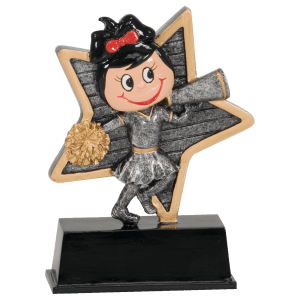 Little Pal Cheer Resin Trophy