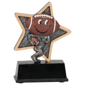 Little Pal Football Resin Trophy