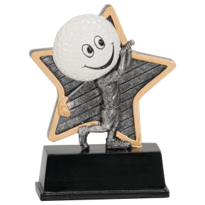 Little Pal Golf Resin Trophy