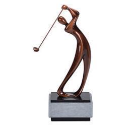 Modern Golf Resin Trophy