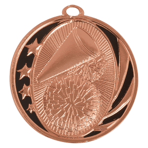 Cheer Laserable MidNite Star Medal - JDS
