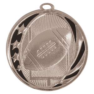 Football Laserable MidNite Star Medal - JDS