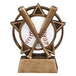 Orbit Baseball Resin Trophy