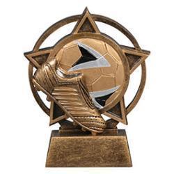 Orbit Soccer Resin Trophy