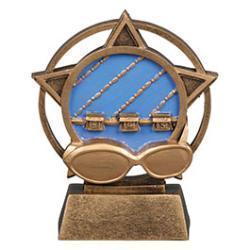 Orbit Swimming Resin Trophy