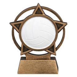 Orbit Volleyball Resin Trophy