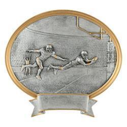 Oval Legend Football Resin Trophy