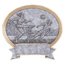 Oval Legend Soccer Resin Trophy
