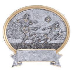 Oval Legend Soccer Resin Trophy