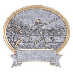 Oval Legend Softball Resin Trophy