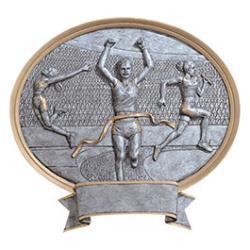 Oval Legend Track Resin Trophy