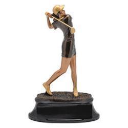 Power Golf Resin Trophy