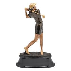 Power Golf Resin Trophy