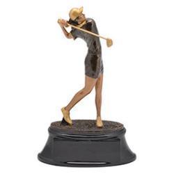 Power Golf Resin Trophy