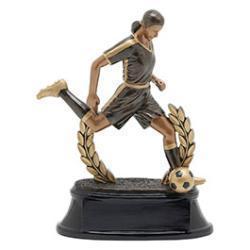 Power Soccer Resin Trophy
