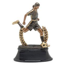 Power Soccer Resin Trophy