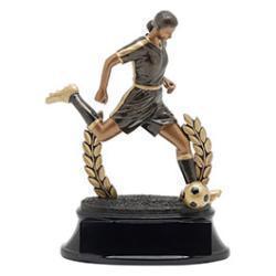 Power Soccer Resin Trophy