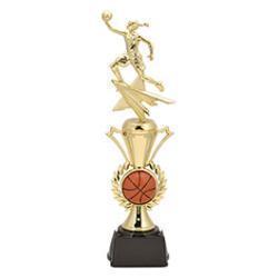Radiance Assembled Basketball Resin Trophy