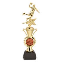 Radiance Assembled Basketball Resin Trophy