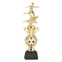 Radiance Assembled Soccer Resin Trophy