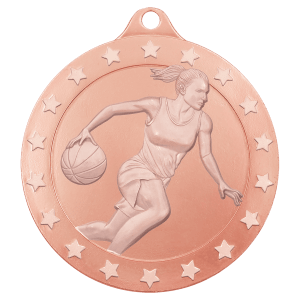 Radiance Female Basketball Medal - JDS