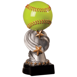 Encore Softball Resin Trophy