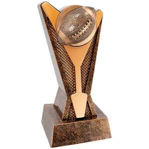 Rock Star Football Resin Trophy