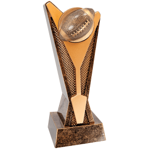 Rock Star Football Resin Trophy