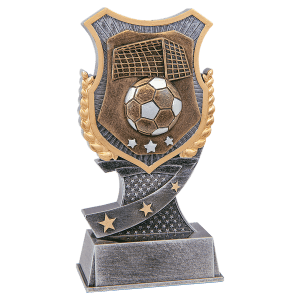 Shield Soccer Resin Trophy