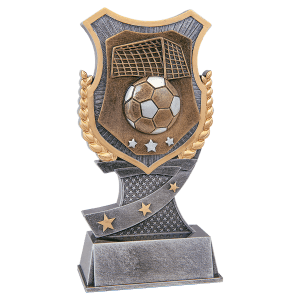 Shield Soccer Resin Trophy