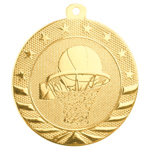 Basketball Starbrite Medal - JDS
