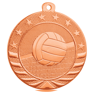 Volleyball Starbrite Medal - JDS