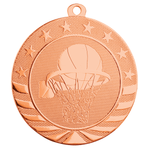 Basketball Starbrite Medal - JDS
