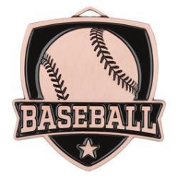 Shield Baseball Medal - PDU CAT