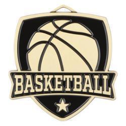 Shield Basketball Medal - PDU CAT