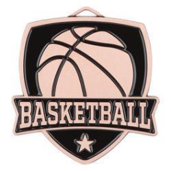 Shield Basketball Medal - PDU CAT