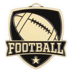 Shield Football Medal - PDU CAT