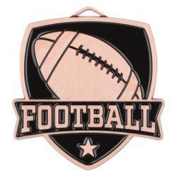 Shield Football Medal - PDU CAT